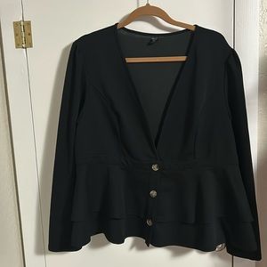 SHEIN ruffle jacket